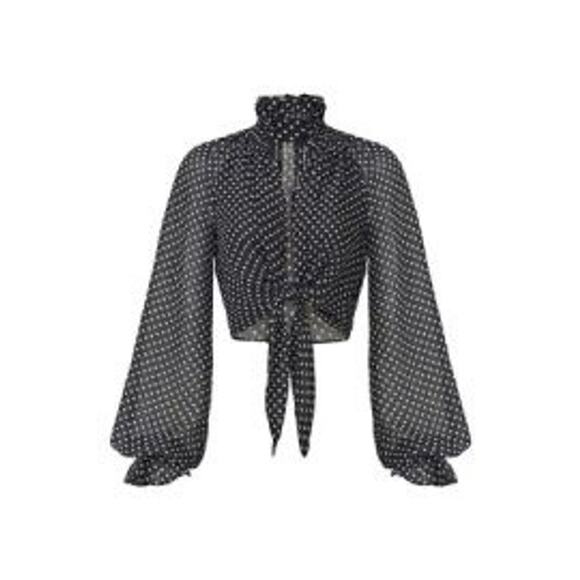 Katie May Gaining Traction Polka Dot Top Size 16 - Picture 2 of 14